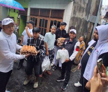 PSI Sulsel Dampingi Korban Kebakaran Bulogading Makassar