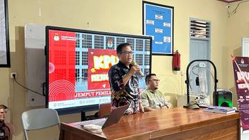 KPU Uji Daya Kritis Siswa SMAN 21 Makassar