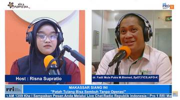 Edukasi Kesehatan Patah Tulang Bisa Sembuh Tanpa Operasi