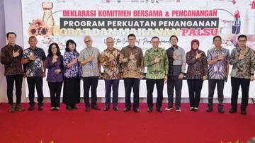 DJKI-BPOM Bersinergi Basmi Obat dan Makanan Palsu