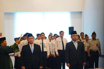 Kakanwil Kemenkum Sulsel Lantik Anggota PAW MPDN Kota Makassar