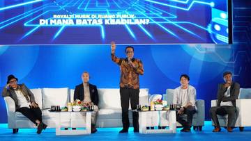 Kemenkum Sulsel Ikuti Diskusi Royalti Musik Secara Virtual