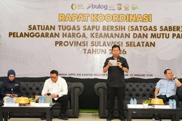 Pemprov Sulsel Pastikan Stok dan Stabilitas Harga Pangan Terjaga