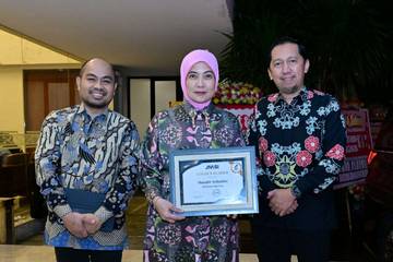 Aliyah Mustika Ilham Hadiri Puncak HUT ke-6 JMSI