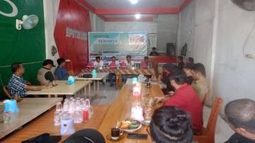 Peringati HPN, Wartawan Maros Gelar Diskusi Publik