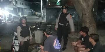 Samapta Polres Selayar Bubarkan Remaja Terindikasi Tawuran 