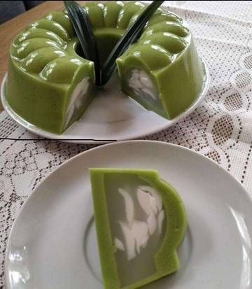 Kue Puding Kelapa Parut Lembut Gurih Bikin Nagih