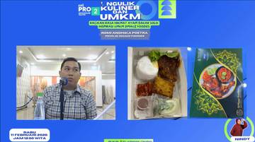 Ayam Bakar Solo D’Mauz Foodies Rintis Usaha dengan Keyakinan