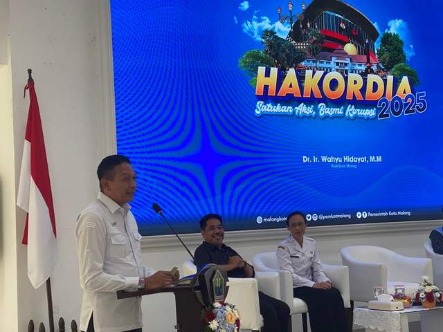 Pemkot Malang Satukan Aksi Basmi Korupsi Bersama Pemuda