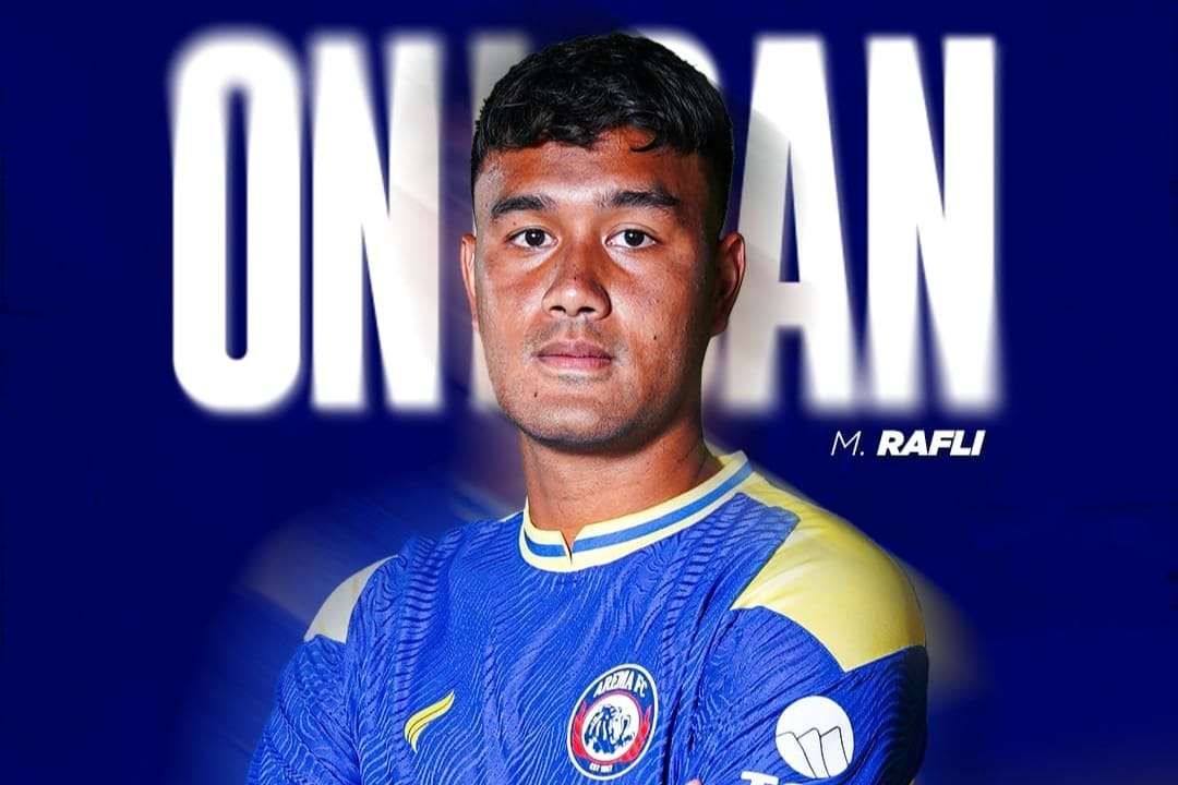 Arema FC Lepas Muhammad Rafli dengan Status Pinjaman - RRI.co.id