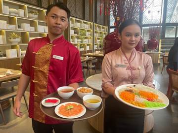 Menikmati Malam Tahun Baru Imlek di Ahyat Abalone Forum Restaurant Malang 