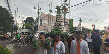 Warga Sekitar Makam Ki Ageng Gribig Arak Gunungan Apem