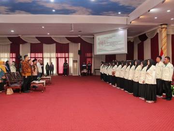 Walikota Pasuruan Kukuhkan IPSM Periode 2024-2029