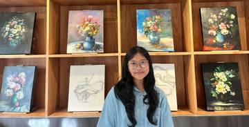 Aliya Murdoko: Pelukis Muda dengan Cita-cita Tinggi