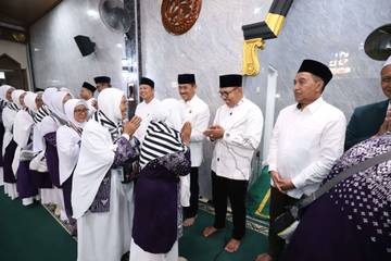 Wali Kota Batu Berangkatkan 197 Jamaah Haji