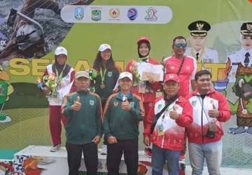 Kota Batu Raih Emas dari Selam Laut