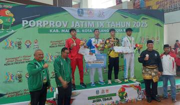 Atlet Pencak Silat Malang Persembahkan Medali Emas