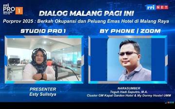Proprov, Okupansi Hotel di Malang Tembus 100 Persen