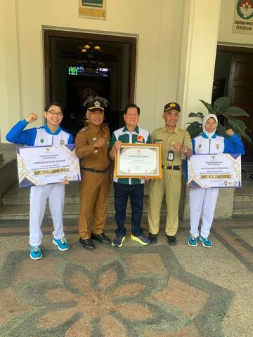 Atlet Wushu Kuasai Bonus Terbesar Pemkot Malang