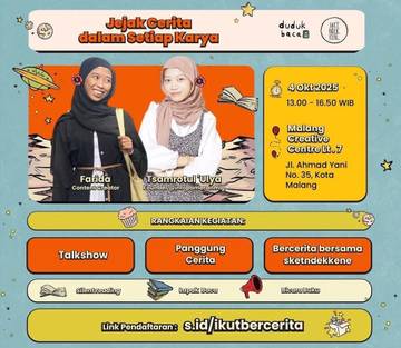 Jejak Cerita 2025 Jadi Ruang Perjumpaan Literasi