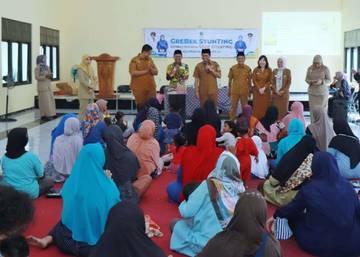 Atasi Stunting, Pemkot Pasuruan Beri Pendampingan Gizi Intensif