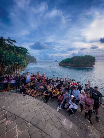 Syahdunya Sunset Run JWM Explore Pantai Tanjung Penyu