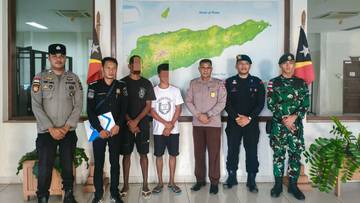 TNI Amankan Dua WNA Ilegal Asal Timor Leste 