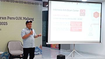 OJK Malang Ingatkan Masyarakat Waspada Penipuan Keuangan Online