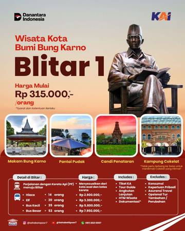 Rail Tour Jatim, KAI Siapkan Beberapa Paket Wisata 