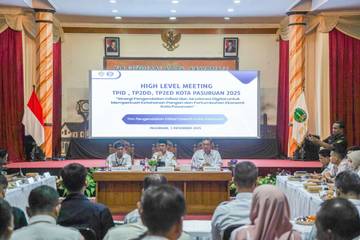 Pemkot Pasuruan Gelar HIGH LEVEL MEETING dengan TPID-TP2DD-TP2ED