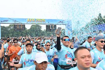 Ribuan Pelari Ramaikan Air Force Run 2025