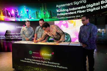 Indosat Bentuk FiberCo Perkuat Tulang Punggung Digital