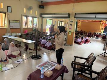 Satresnarkoba Polres Pasuruan Sosialisasi Bahaya Narkoba 