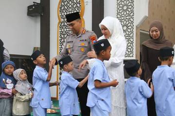 Isra Mikraj, Polresta Malang Kota Santuni Anak Yatim