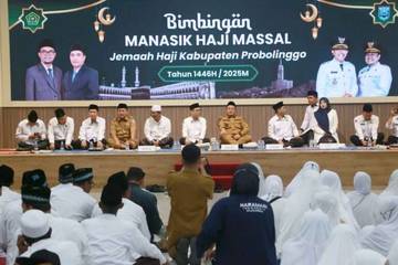 Ribuan CJH Kabupaten Probolinggo Melunasi Bipih
