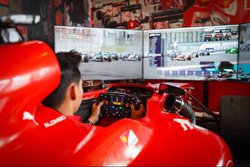 Museum Angkut Perkenalkan Wahana Simulasi Balap Formula 1