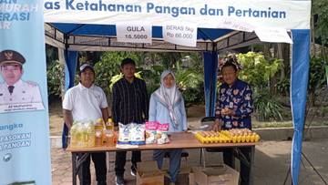 Dispangtan Kota Malang Gelar Gerakan Pangan Murah