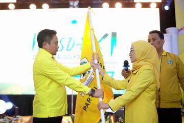 Nik Sugiarti Terpilih Aklamasi Pimpin Golkar Kabupaten Pasuruan 