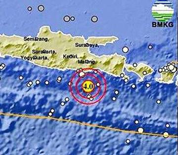 Gempa  Guncang Malang, Disusul Blitar dan Cilacap 