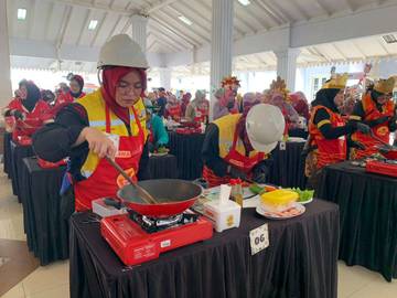DWP Kabupaten Pasuruan Gelar Lomba Masak Serba Udang 