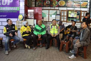 Kakorlantas Ajak Ojol Kota Batu Pelopori Keselamatan