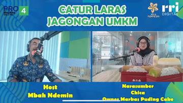 Jagongan UMKM Angkat Kiprah Markas Puding