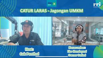 Jagongan UMKM Dorong Kriya Rajut Lokal