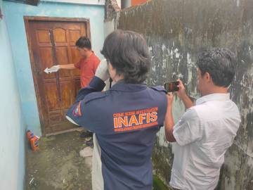 Rumah Kosong Disatroni, Dua Handphone Digondol Maling