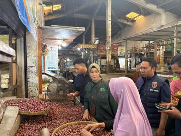 Bapanas Pastikan Harga Pangan di Pasar Kepanjen Stabil