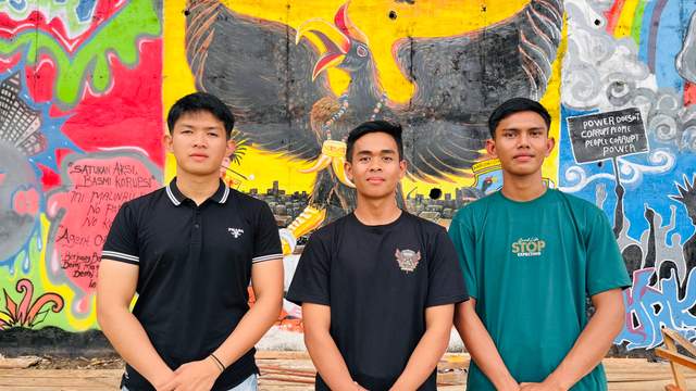 ‎Anggota Polres Malinau Juara Lomba Mural Antikorupsi