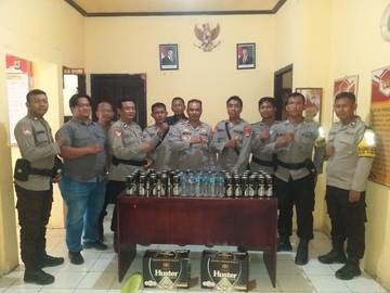 Resahkan Masyarakat, Polisi Tertibkan Peredaran Miras Ilegal