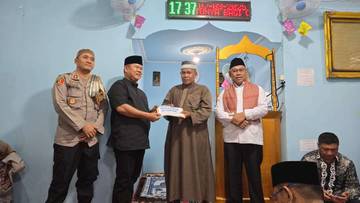 Safari Ramadhan Pemkab Malinau Berlanjut ke Masjid Darul Khulud