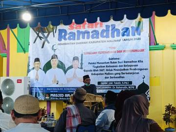 Safari Ramadhan Pemkab Malinau Berlanjut ke Masjid An-Nur