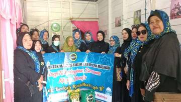 Solawat BKMT Malinau Berbagi Paket Ramadhan 1446 Hijriah